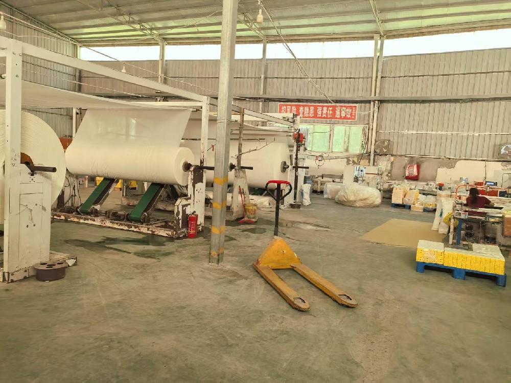 Production area inside the factory